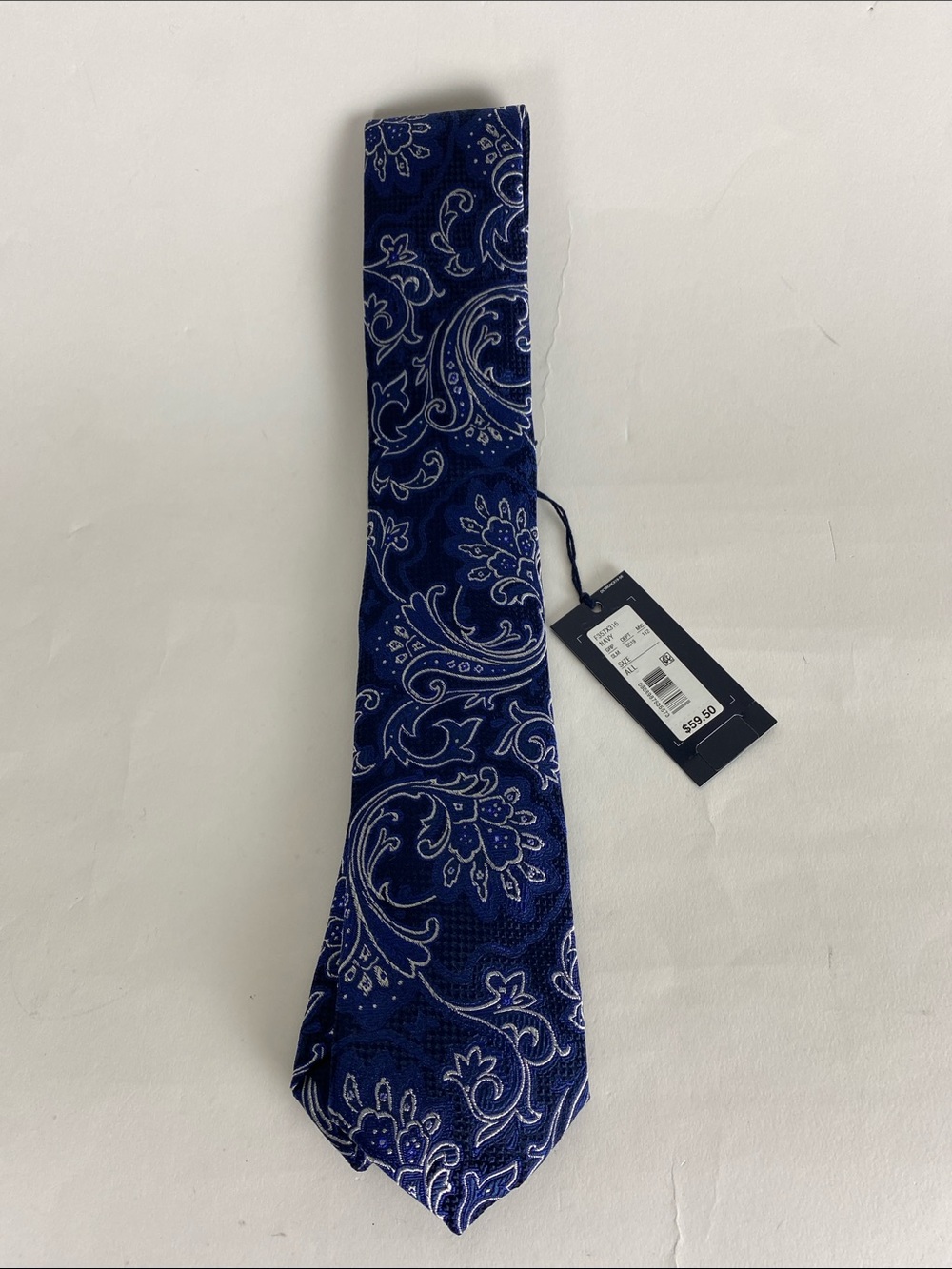 CREMIEUX Silk Neck Tie Made In Italy Navy